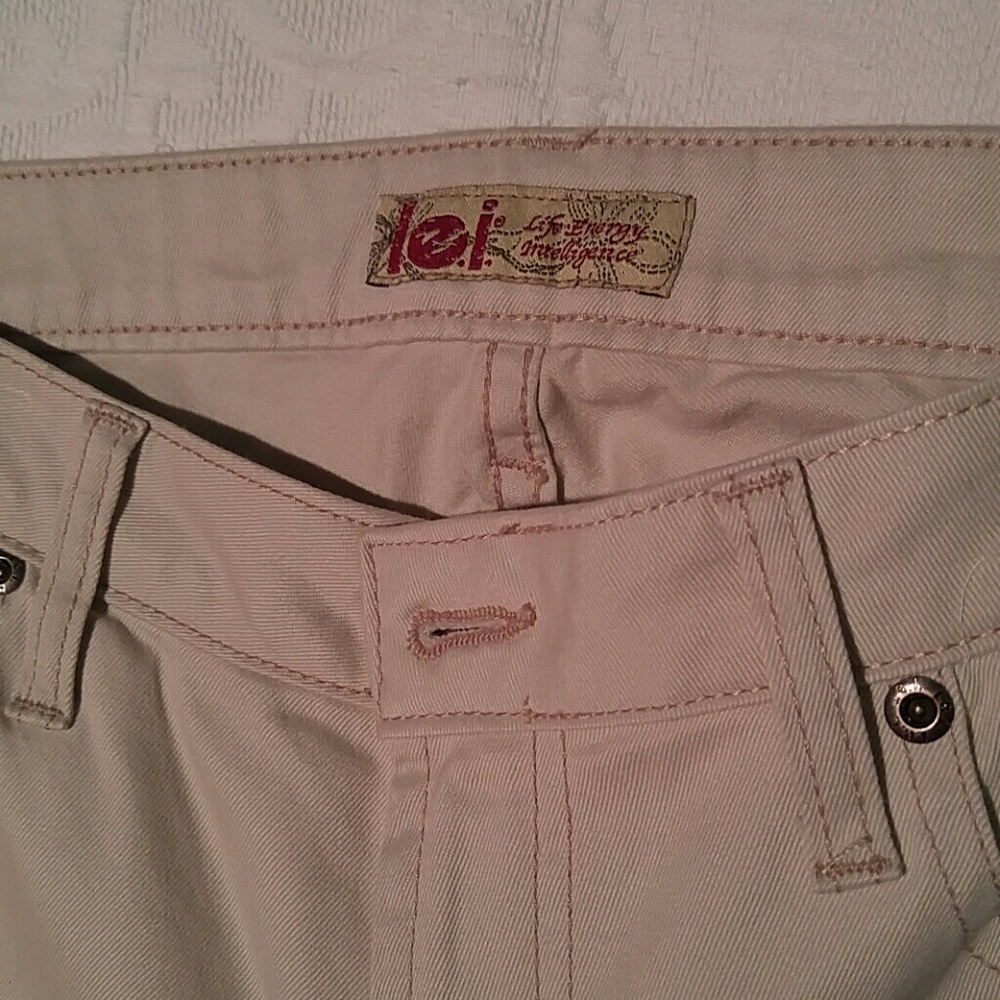 LEI Boot cut Khaki pants